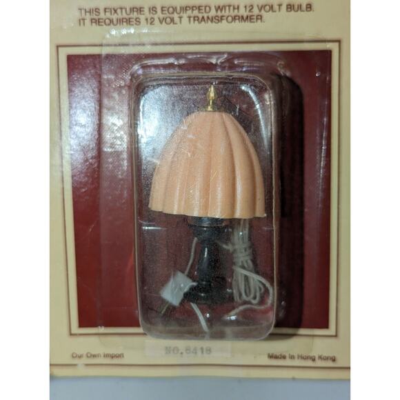 Vintage Concord Miniatures Electric Lamp 12 Volt - Picture 2 of 3